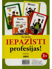Iepazīsti profesijas! 30 kartītes. +3