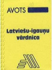 Latviešu-igauņu vārdnīca