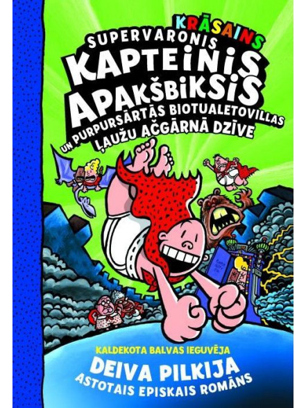Supervaronis kapteinis Apakšbiksis, 8. Krāsainas ilustrācijas