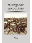 Arheoloģija un etnogrāfija XXX Arheoloģija un etnogrāfija XXX
