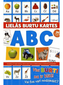 Lielās burtu kartes. Visi burti nu ir klāt!