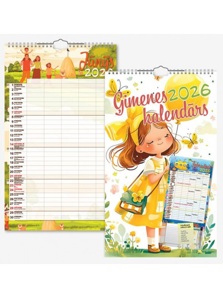 Ģimenes kalendārs 2026