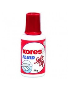 Korektors KORES SOFT TIP  Fluid 25g spirta bāzeū