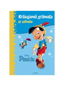 Pinokio. Krāsojamā grāmata ar uzlīmēm. Disney Pinokio. Krāsojamā grāmata ar uzlīmēm. Disney