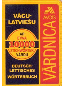 Vācu-latviešu vārdnīca 10 000 vārdu