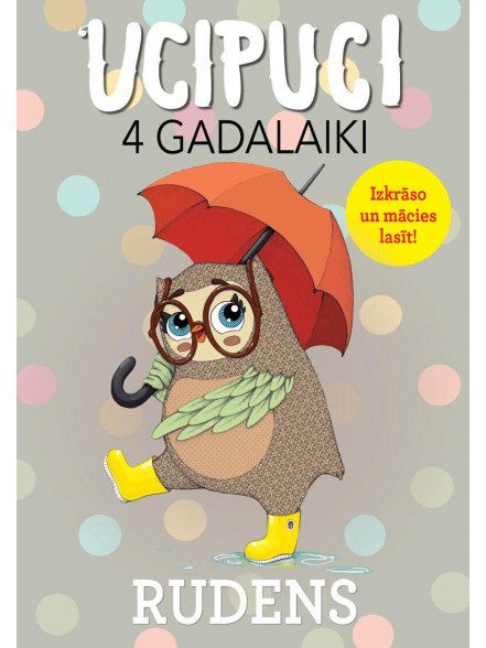Ucipuci 4 gadalaiki RUDENS. Krāsojamā grāmata