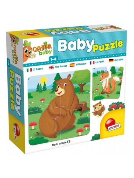 Lisciani Loģiska puzzle 1-4g.