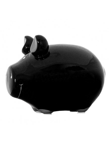 Krājkase keram. Cūka melna 12.5x9x9cm