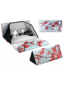 Briļļu futlāris saliekamais Carmani Ziedi 021-8383