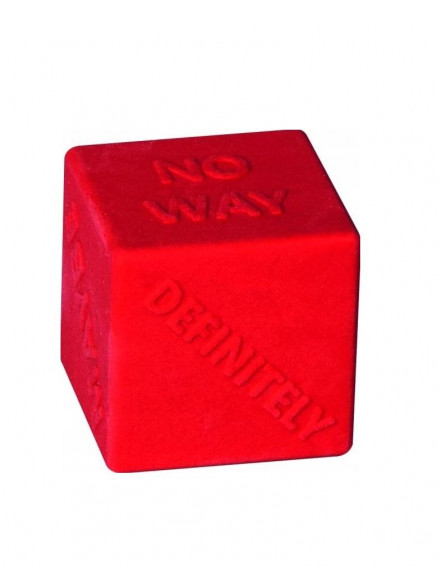 Dzēšgumija Cubie Colour, sarkana