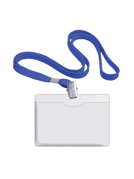 Identifikators FOROFIS horizontāls 90*58mm ar zilu auklu 42cm
