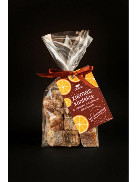Ziemas konfektes apelsīnu ar pīparkūkām 195g