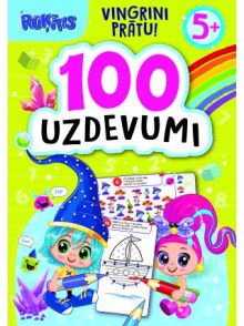 Vingrini prātu! Rūķītis. 5+ 100 uzdevumi