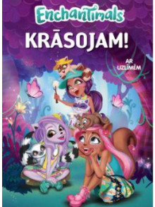 Enchantimals. Krāsojam! Ar uzlīmēm Enchantimals. Krāsojam! Ar uzlīmēm