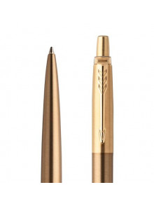 Pildspalva - Parker Jotter Premium West End Brushed Golden Finish