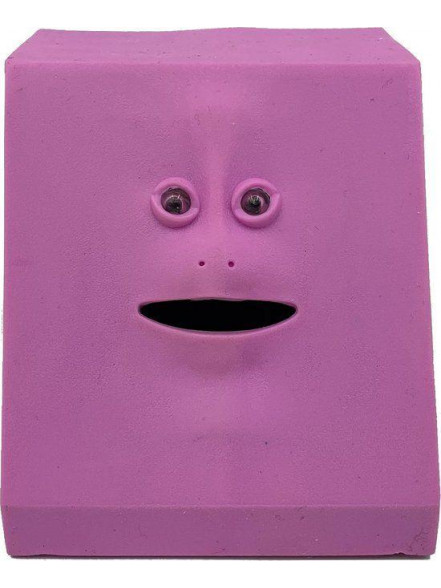 Krājkase (mute košļa monētu), roza