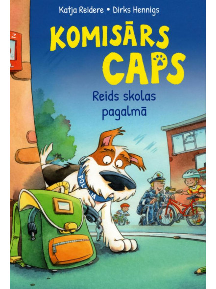 Komisārs Caps. Reids skolas pagalmā