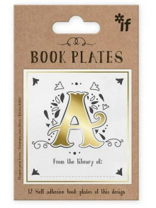 Uzlīmes - Letter Book Plates - A