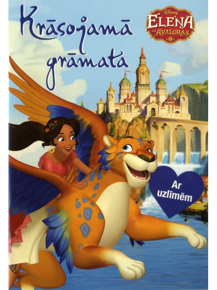 Elena no Avaloras. Krāsojamā grāmata. Ar uzlīmēm Elena no Avaloras. Krāsojamā grāmata. Ar uzlīmēm