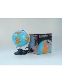 Globuss Frost (20 cm) RU, izgaismojams Globuss Frost (20 cm) RU, izgaismojams