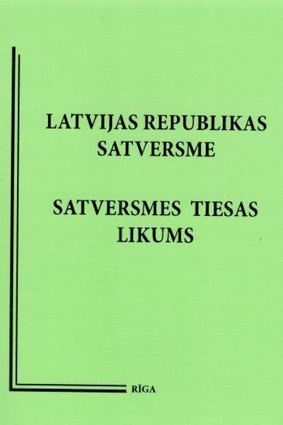 Latvijas Republikas satversme