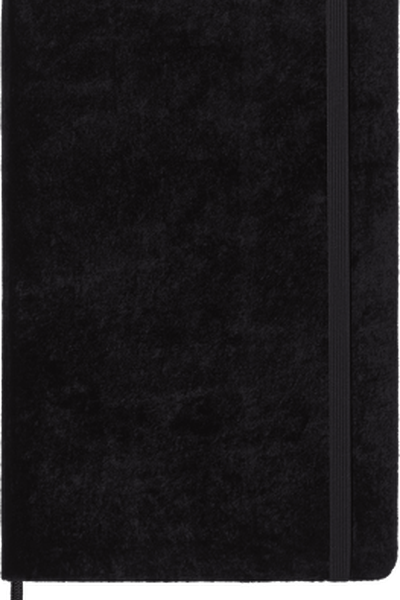 Dienasgrāmata Moleskine 2022 VELVET, nedēļa, 13x21cm, melns samta vāks, dāvanu kaste