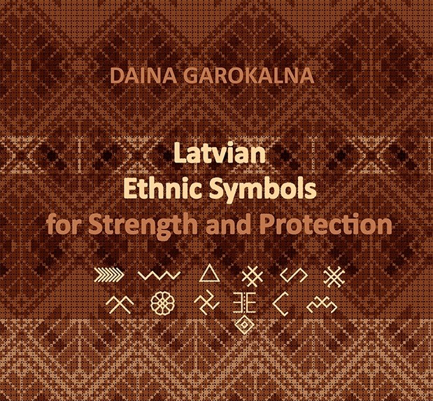 Latvian Ethnic Symbols for Strength un Protection