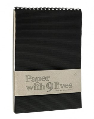 Skiču bloks A4, 45 lpp,4 veidu pārstrādātais papīrs