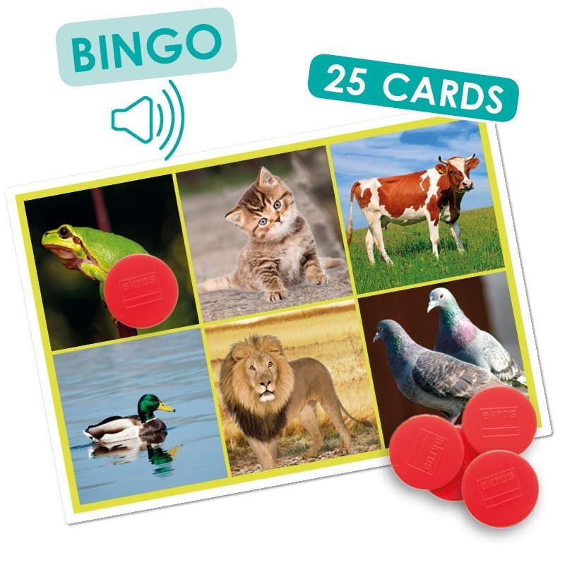 Skaņu bingo - dzīvnieki un daba