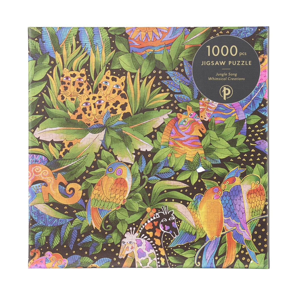Jigsaw Puzzles Whimsical Creations, Jungle Song, 1000 PC