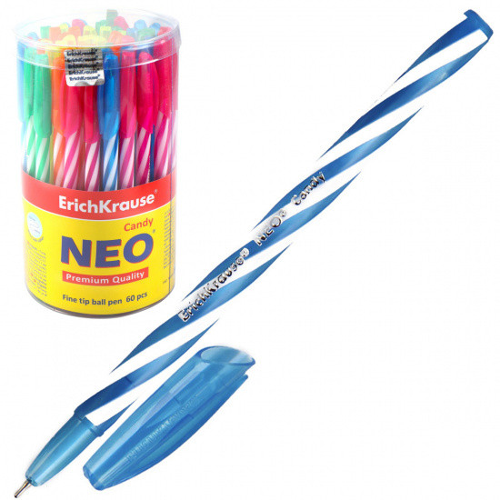 Lodīšu pildspalva ErichKrauze NEO Candy zila krāsa